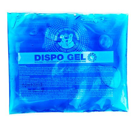 Многоразовый гелевый пакет для нагрева/охлаждения DISPO GEL, 811938, р.11*11 см