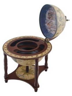 CG33006N Глобус-бар настольный, сфера 33 см, PTOLEMAEUS