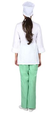 Костюм женский "Сириус-Жасмин" (белый/салатовый)