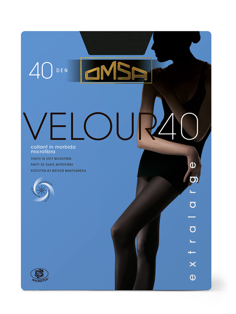 Omsa Velour 40 XL