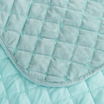 Велюровое покрывало ромб OVF014