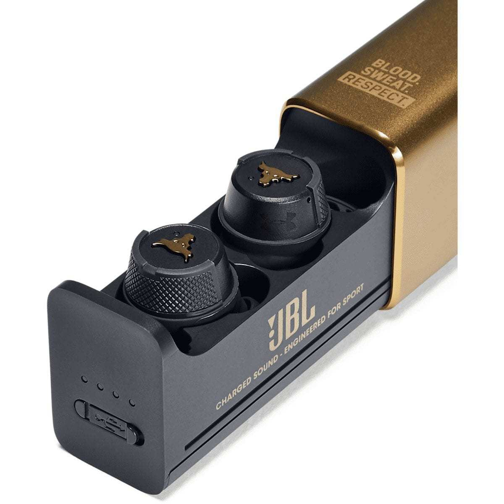 Спортивные беспроводные наушники JBL Under Armour® Project Rock True Wireless Flash, Black