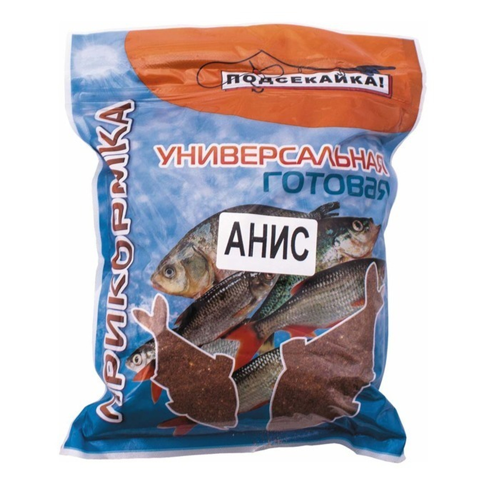 Прикормка рыболовная готовая, универсальная ВАНИЛЬ 1,0кг