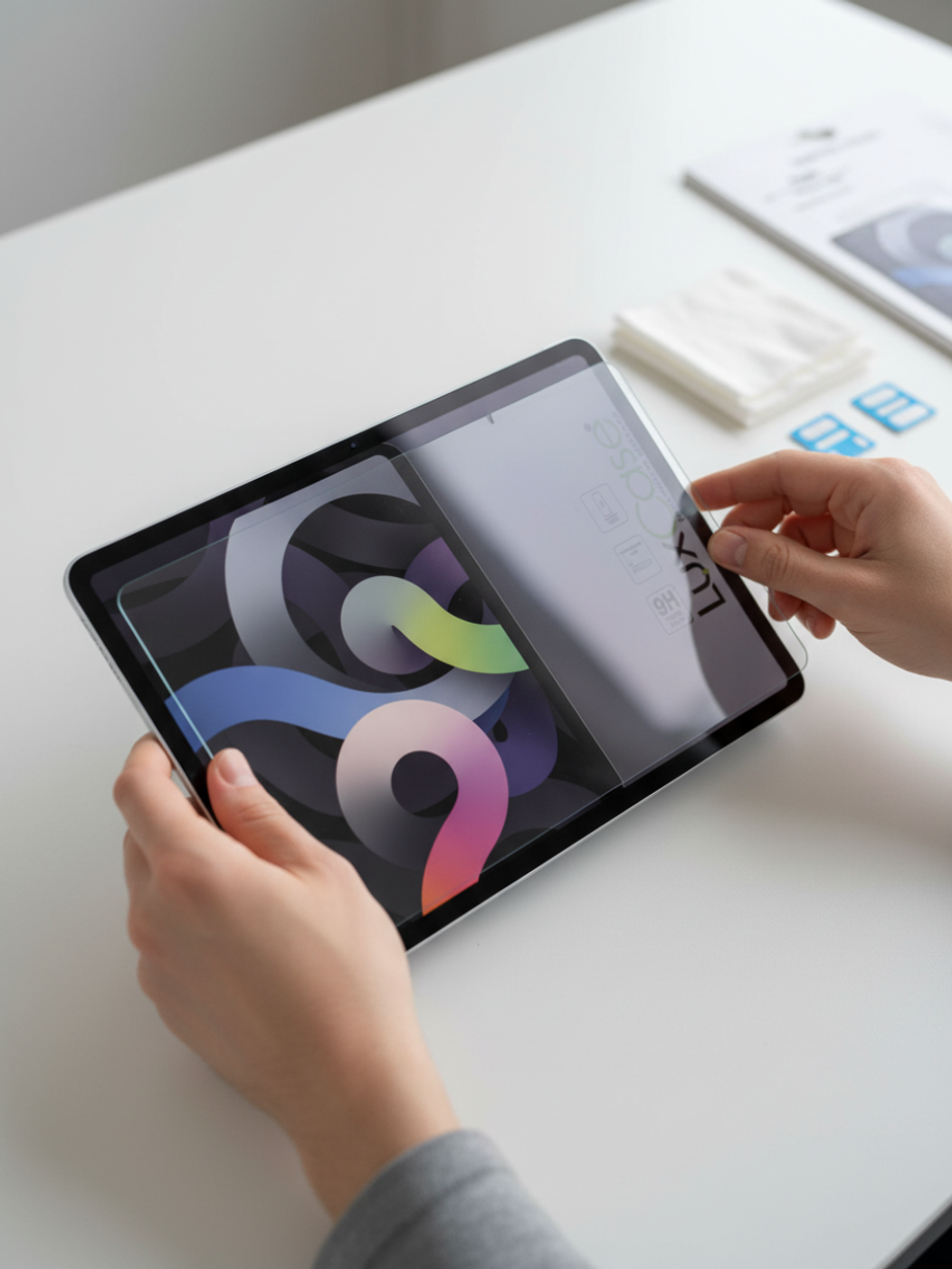 Защитное стекло LuxCase для Apple iPad Air 2020 10.9" для Apple iPad Air 10.9 (2020)