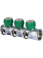 Коллектор регулирующий STOUT 1х3/4 ЕК , 3 отвода SMB-6850-013403
