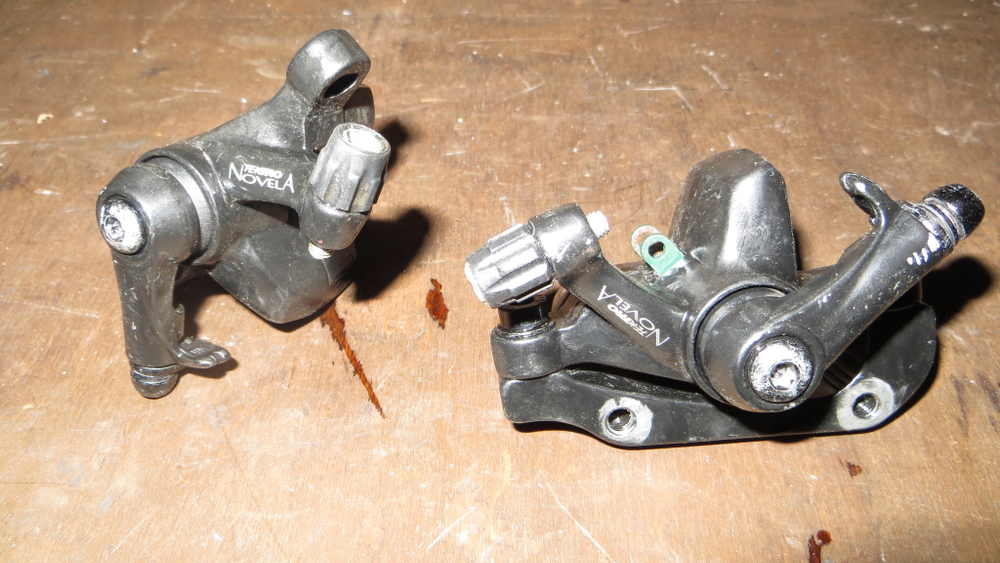 Тормоза дисковые механические Tektro Novela