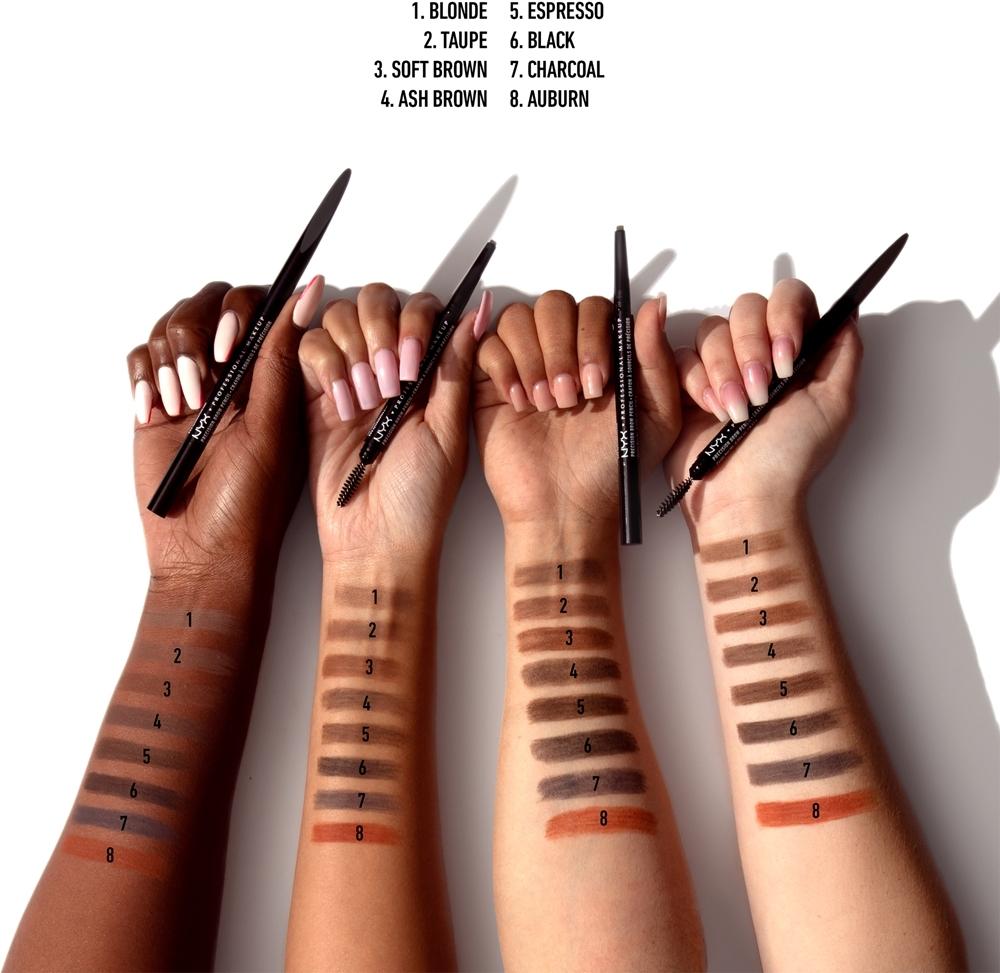 NYX Professional Makeup Precision Brow Pencil - карандаш для бровей, 0,13 g