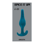 Бирюзовая анальная пробка 12,5см Lola Games Spice it up Smooth 8008-03lola