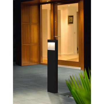 Уличный фонарь светодиодный 10W 3000K 98097 черный Manfria Eglo