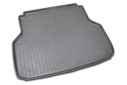 Коврик в багажник для CHEVROLET Lacetti, 2004-2013, Седан. 1 шт. (полиуретан, серый) NLC.08.05.B10G