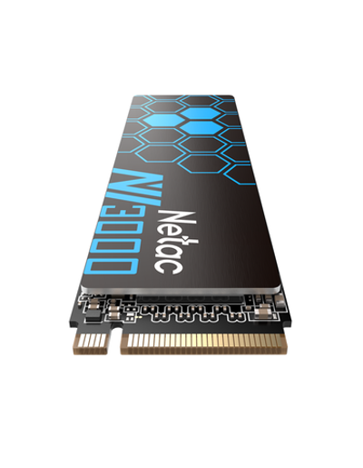 Ssd накопитель Netac SSD NV3000 1TB PCIe 3 x4 M.2 2280 NVMe 3D NAND, R/W up to 3100/2100MB/s, IOPS(R4K) 220K/160K, TBW 600TB, with heat sink, 5y wty