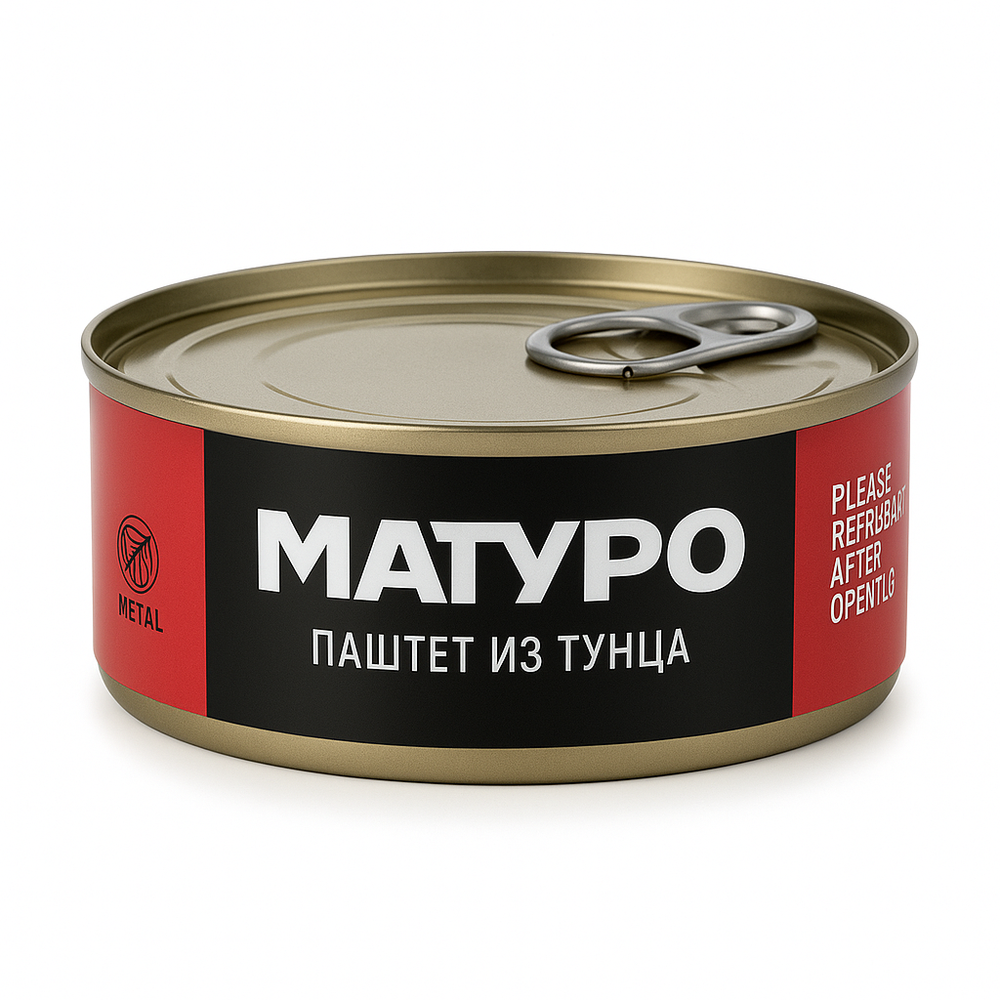 Матуро паштет из тунца 90 гр
