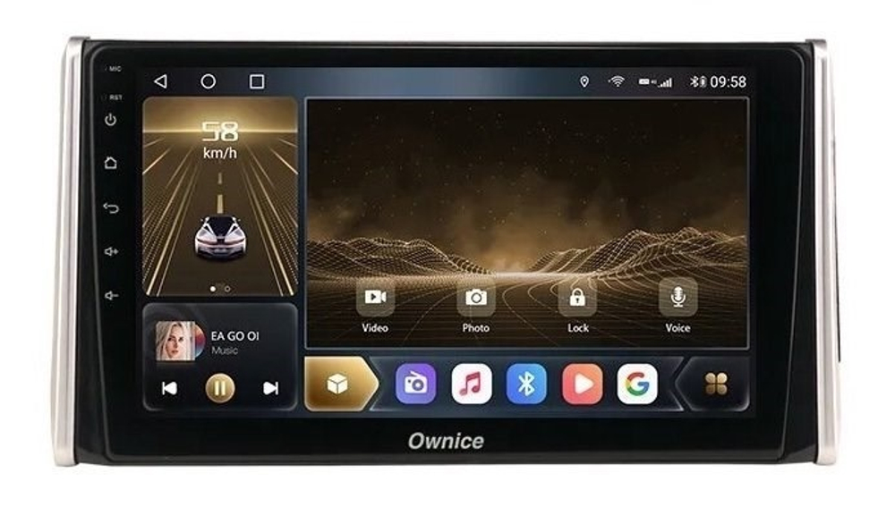 Штатная магнитола OWNICE OL-1684-Q для Toyota RAV4 2019+ на Android 10.0