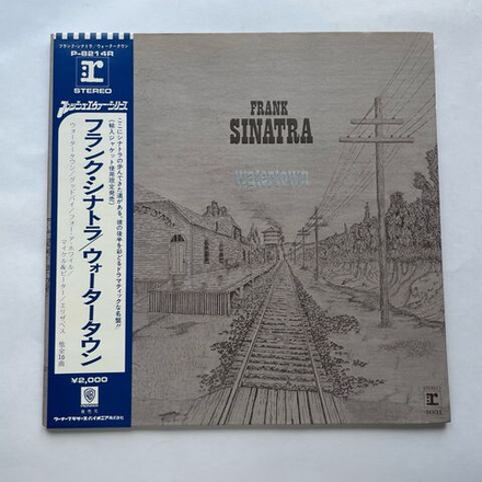 Винтажная виниловая пластинка LP Frank Sinatra Watertown (Япония 1972) (Оби)