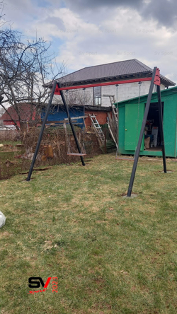 Монтаж уличных качелей Sv Sport