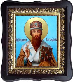 Геннадий Новгородский, Архиепископ, Святитель. Икона на холсте