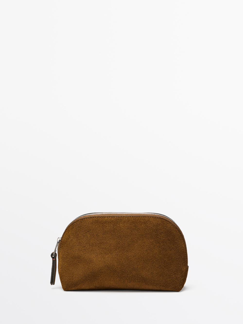 Massimo Dutti Замшевый несессер, золотой