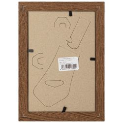 Фоторамка Image Art С22 МДФ универсальная 10х15 цвет мокко вставка прозрачный пластик | Image Art