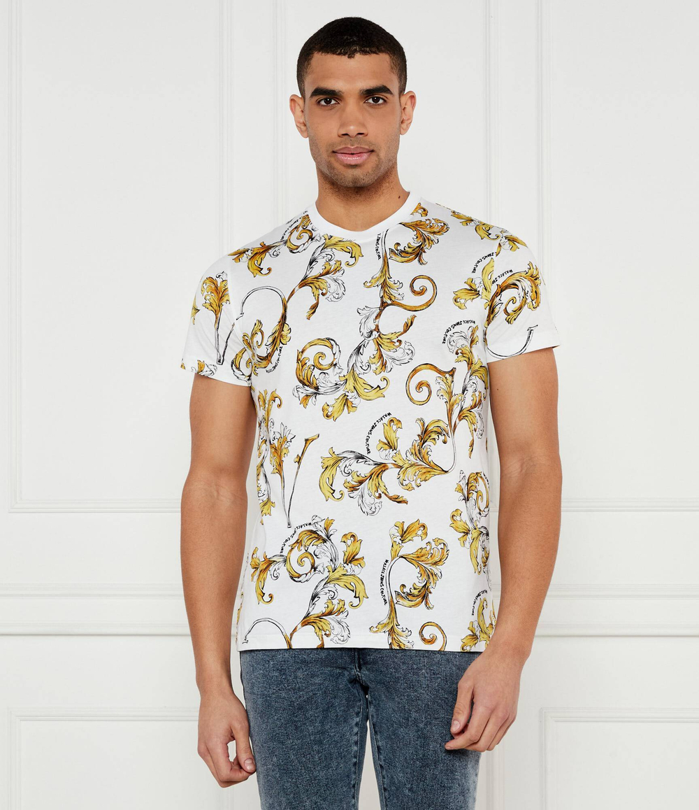 Футболка Versace Jeans Couture - белый(78GAH6S0JS458)