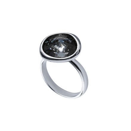 Кольцо Fiore Luna Silver Night K1902.3 BW/S