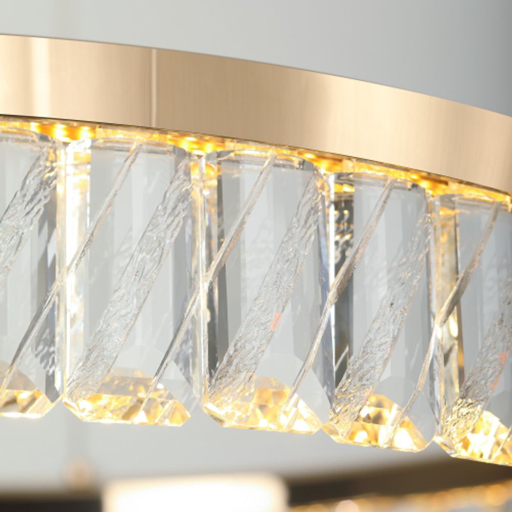 Люстра Rivoli Erika 6131-104 светодиодная LED 40 Вт 3000 K дизайн