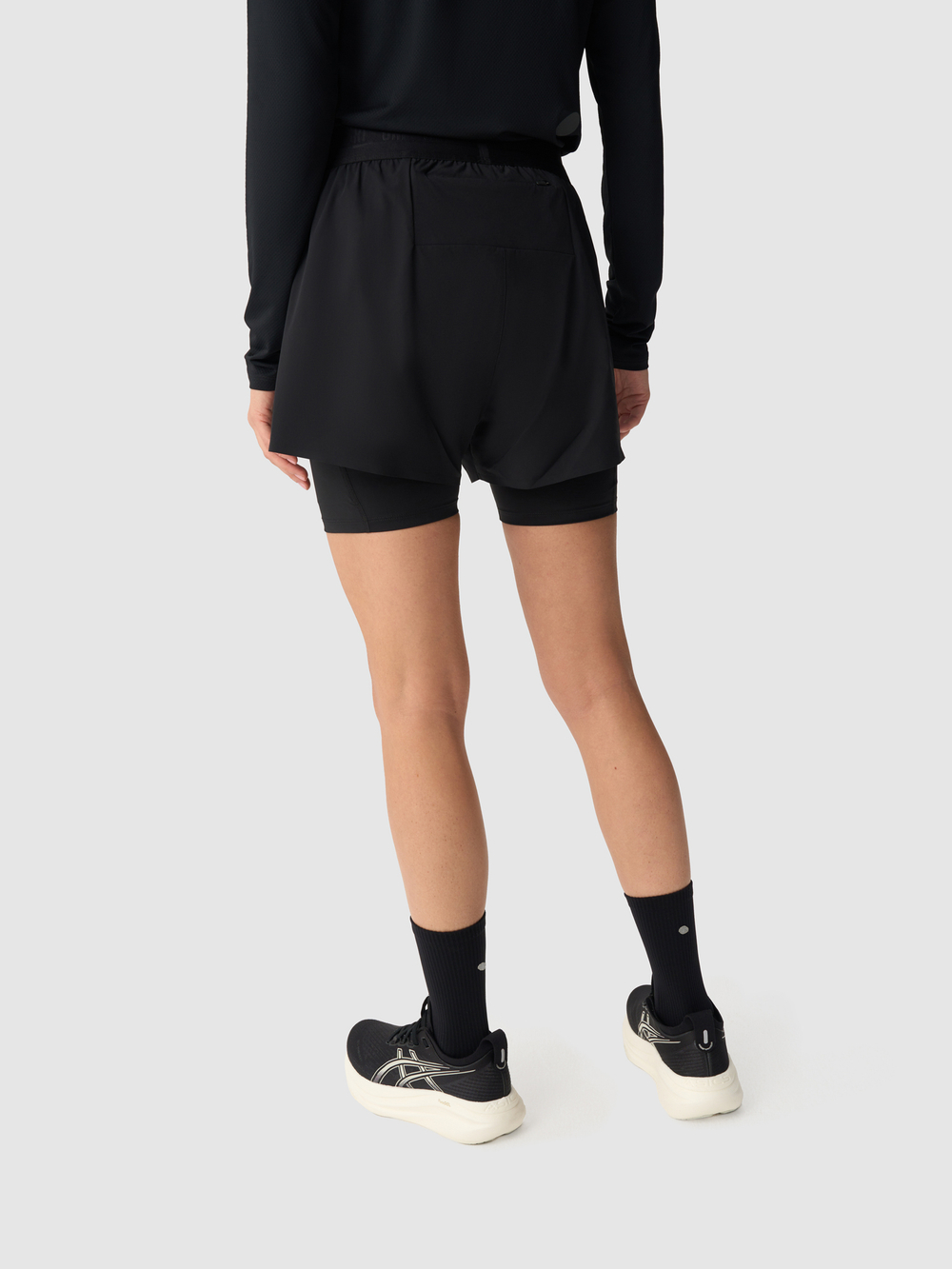 Шорты женские 2в1 GRI Лето чёрные