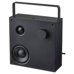 IKEA VAPPEBY  (ИКЕА ВАППЕБЙ)  -  Динамик Bluetooth, черный/ген 3, 20x20 см