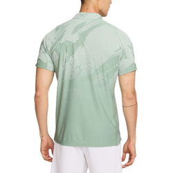 Теннисное поло Nike Court Paris Slam Advantage Dri-Fit Tennis - steam/barely green/black