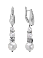 91003666 Серьги Selena Pearls