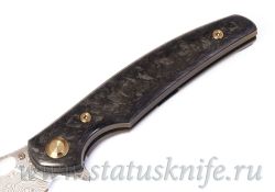 Нож Чебуркова Ворон Дамаск Карбон Премиумфотография - 3