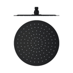 Лейка тропического душа круглая нерж. сталь RM250NM чёрная