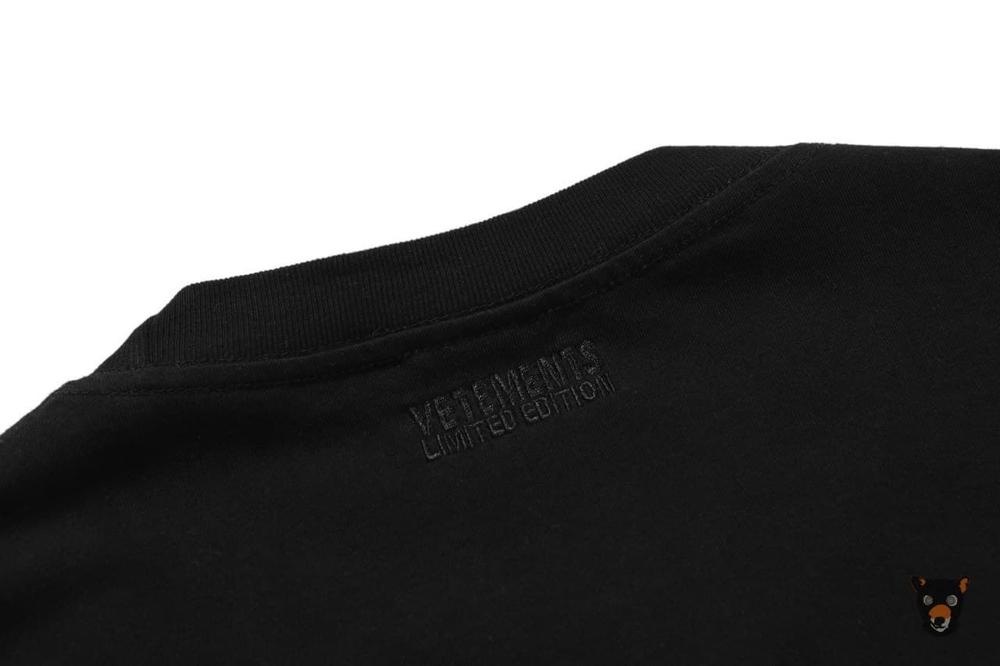 Футболка Vetements "Limited Edition" черная