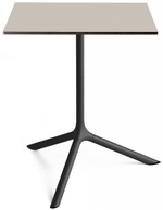 Стол ламинированный обеденный Scab Design Tripe Maxi, черный, тортора