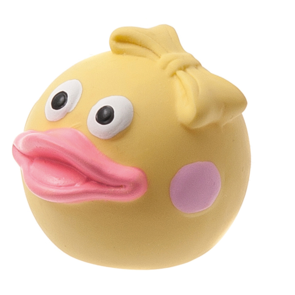ZOOONE Игрушка латексная для собак "Мяч-утка", 5 см