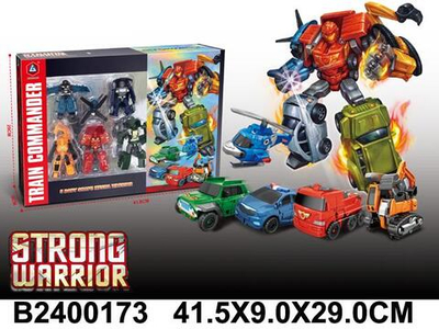 Трансформер-робот, коробка HD32