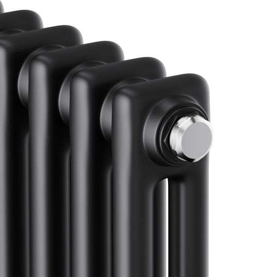 Дизайн-радиатор Royal Thermo Insignia C2180 - 10 секц. RAL9005m купить в Москве и Московской области по низкой цене с доставкой по России — (2) Дизайн-радиатор Royal Thermo Insignia C2180 - 10 секц. RAL9005m — (2)