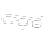 Потолочный светильник TK Lighting Space Black 3400