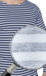 Тельняшка х/б Лето кулирка синяя полоса