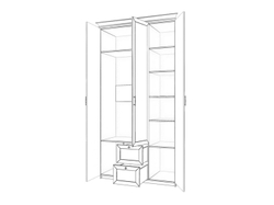 Спальня Бэль 3 Слоновая кость