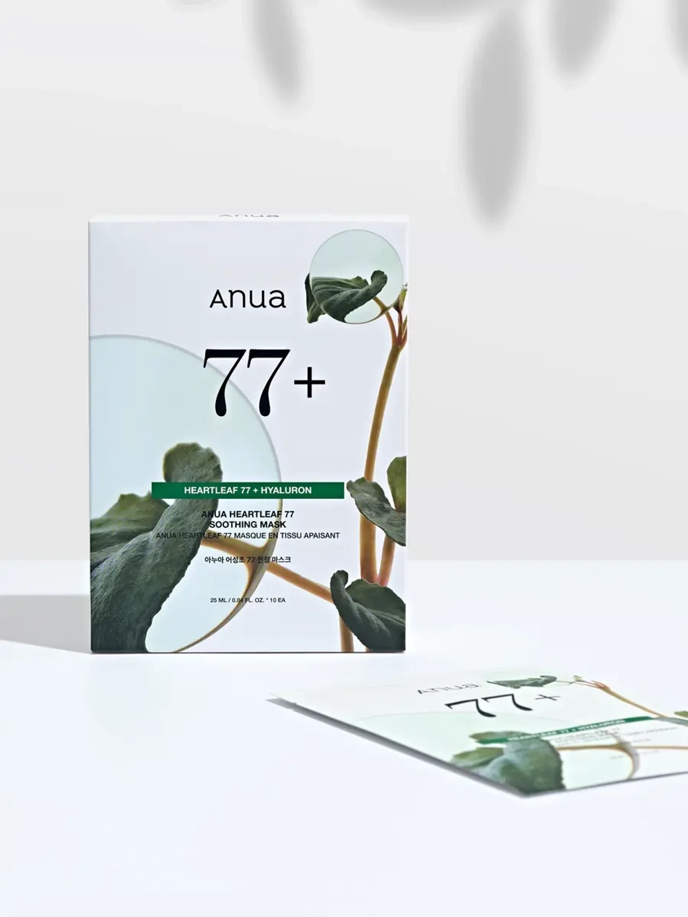 Anua Успокаивающая тканевая маска на основе экстракта хауттюйнии Heartleaf 77% Soothing Sheet Mask 25 мл