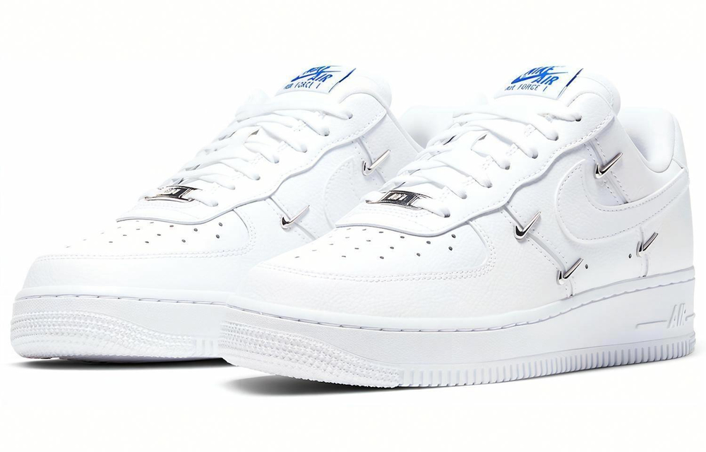 Кроссовки Nike Air Force 1 07 Lx "Chrome Luxe" (Женская размерная сетка)
