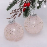 Набор украшений SHINE «Diamond Sand» 8 см (2 шт.), baby pink