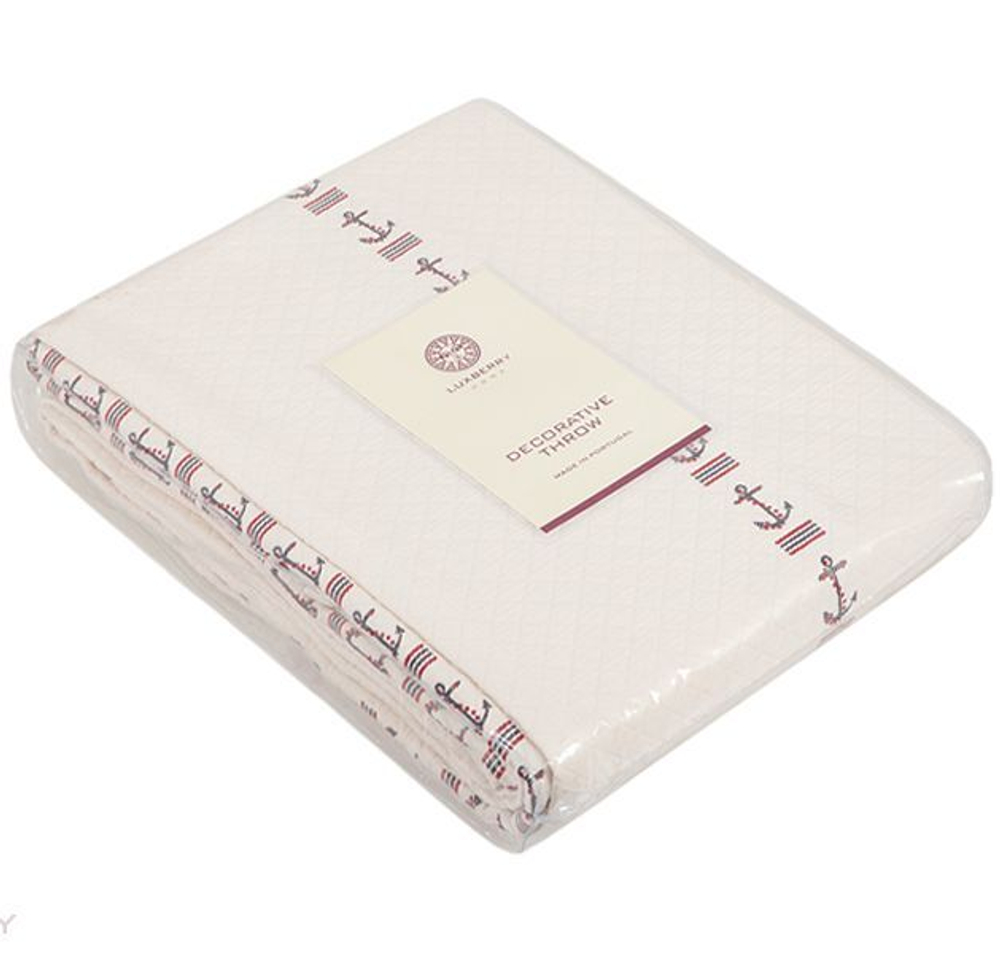 Покрывало подростковое 200х220 Luxberry Морячок экрю