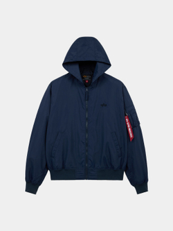 Ветровка мужская ALPHA INDUSTRIES LOGO L-2B HOODED HUNTER FLIGHT JACKET