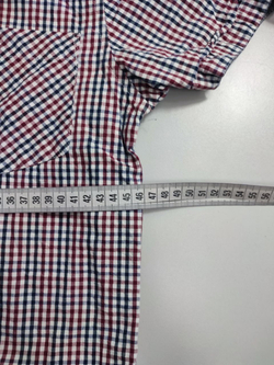 Рубашка Threadbare в мелкую  клетку 44 размер