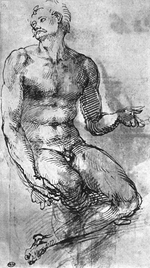 Michelangelo Buonarroti (1475-1564) - эротическое искусство итальянского художника и скульптора Микеланджело Буонарроти