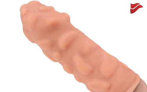 Насадка на фаллос KOKOS Extreme Sleeve 011 M – бугорки, 14,7 см