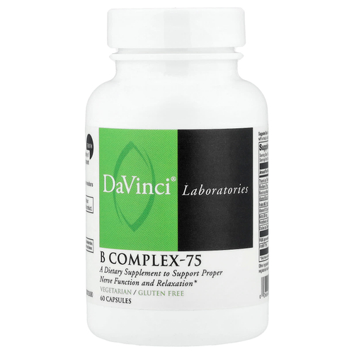 DaVinci Laboratories, B Complex-75, 60 капсул