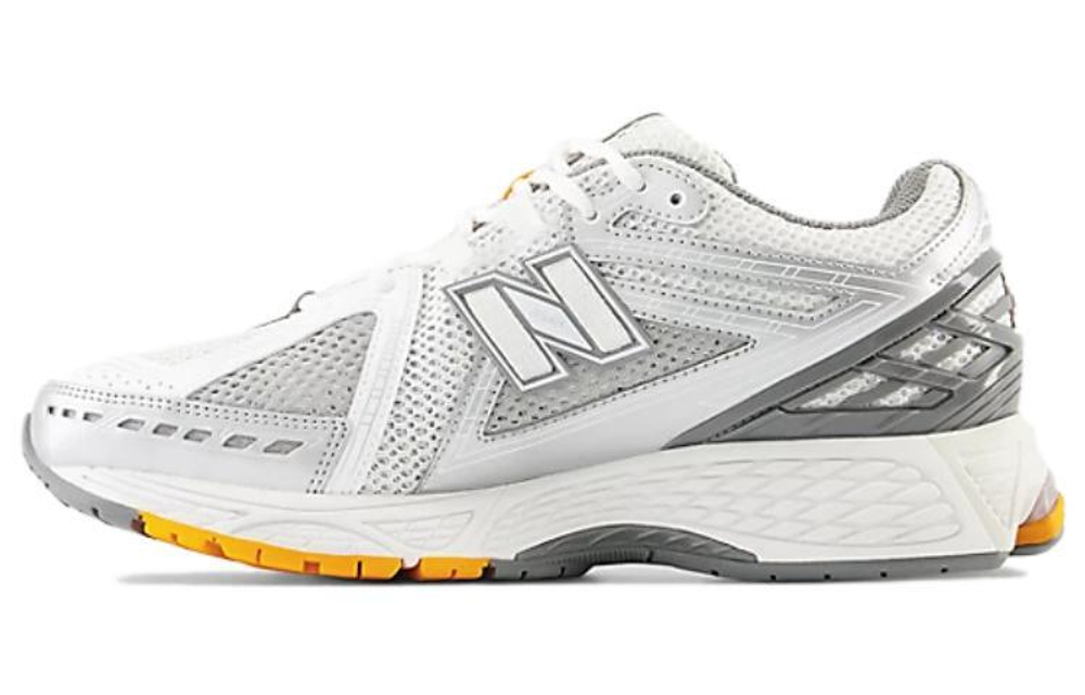 New Balance NB 1906R retro non-slip wear-resistant low-cut casual running shoes for men and women the same style white gray