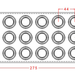 604-у | Форма "Двухуровневая" (275*135 мм)